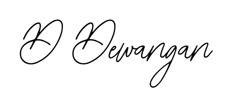 Make your name D Dewangan memorable on every contract using Bearetta-2O07w autograph style. Instant transparent background export available. D Dewangan signature style 12 images and pictures png