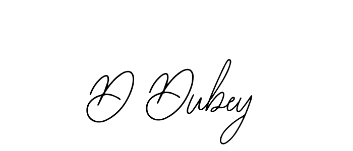 You should practise on your own different ways (Bearetta-2O07w) to write your name (D Dubey) in signature. don't let someone else do it for you. D Dubey signature style 12 images and pictures png