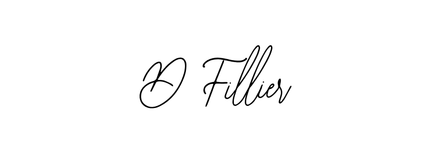 Also we have D Fillier name is the best signature style. Create professional handwritten signature collection using Bearetta-2O07w autograph style. D Fillier signature style 12 images and pictures png