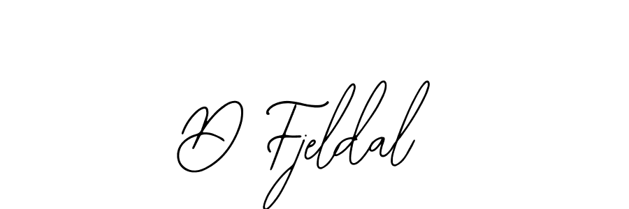 Also we have D Fjeldal name is the best signature style. Create professional handwritten signature collection using Bearetta-2O07w autograph style. D Fjeldal signature style 12 images and pictures png