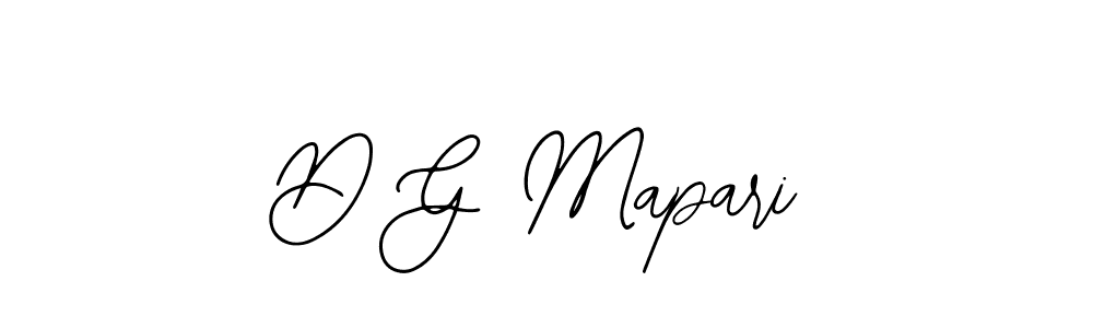 Similarly Bearetta-2O07w is the best handwritten signature design. Signature creator online .You can use it as an online autograph creator for name D G Mapari. D G Mapari signature style 12 images and pictures png