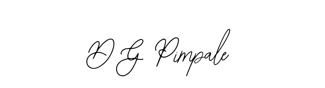 Also we have D G Pimpale name is the best signature style. Create professional handwritten signature collection using Bearetta-2O07w autograph style. D G Pimpale signature style 12 images and pictures png