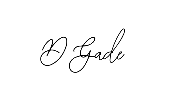 D Gade stylish signature style. Best Handwritten Sign (Bearetta-2O07w) for my name. Handwritten Signature Collection Ideas for my name D Gade. D Gade signature style 12 images and pictures png