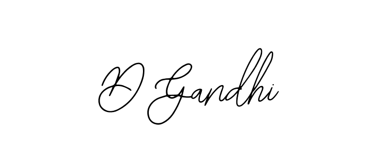 How to make D Gandhi signature? Bearetta-2O07w is a professional autograph style. Create handwritten signature for D Gandhi name. D Gandhi signature style 12 images and pictures png