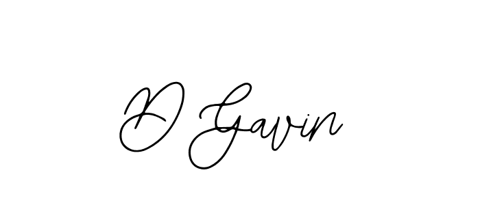 How to make D Gavin signature? Bearetta-2O07w is a professional autograph style. Create handwritten signature for D Gavin name. D Gavin signature style 12 images and pictures png