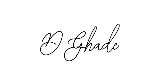 Create a beautiful signature design for name D Ghade. With this signature (Bearetta-2O07w) fonts, you can make a handwritten signature for free. D Ghade signature style 12 images and pictures png