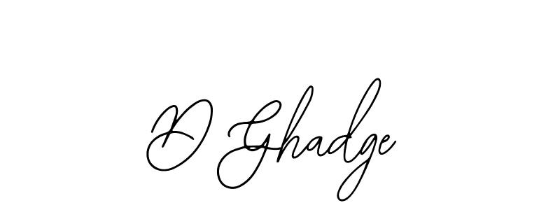 Make a beautiful signature design for name D Ghadge. Use this online signature maker to create a handwritten signature for free. D Ghadge signature style 12 images and pictures png