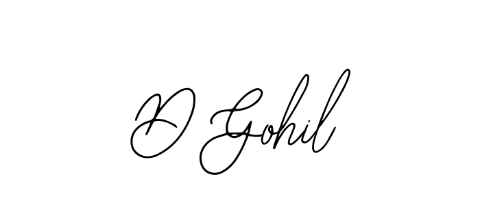 Use a signature maker to create a handwritten signature online. With this signature software, you can design (Bearetta-2O07w) your own signature for name D Gohil. D Gohil signature style 12 images and pictures png