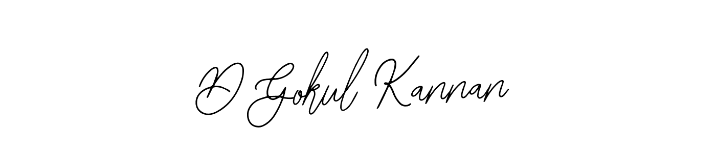 Also we have D Gokul Kannan name is the best signature style. Create professional handwritten signature collection using Bearetta-2O07w autograph style. D Gokul Kannan signature style 12 images and pictures png