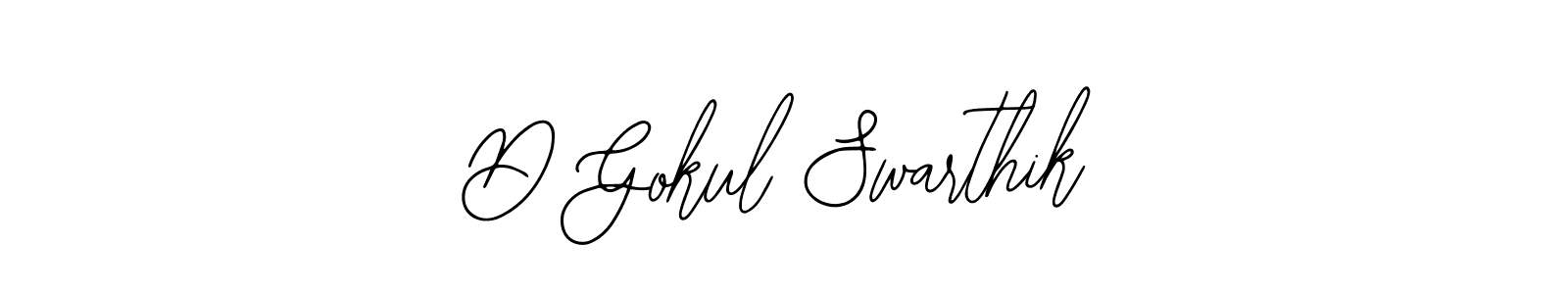 Similarly Bearetta-2O07w is the best handwritten signature design. Signature creator online .You can use it as an online autograph creator for name D Gokul Swarthik. D Gokul Swarthik signature style 12 images and pictures png