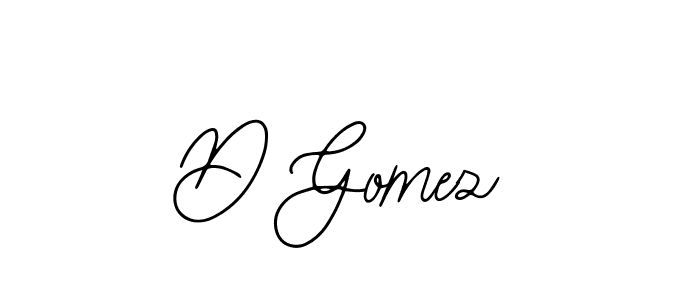 How to Draw D Gomez signature style? Bearetta-2O07w is a latest design signature styles for name D Gomez. D Gomez signature style 12 images and pictures png