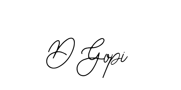 D Gopi stylish signature style. Best Handwritten Sign (Bearetta-2O07w) for my name. Handwritten Signature Collection Ideas for my name D Gopi. D Gopi signature style 12 images and pictures png