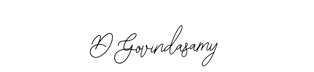 Also we have D Govindasamy name is the best signature style. Create professional handwritten signature collection using Bearetta-2O07w autograph style. D Govindasamy signature style 12 images and pictures png