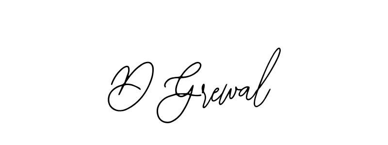 Use a signature maker to create a handwritten signature online. With this signature software, you can design (Bearetta-2O07w) your own signature for name D Grewal. D Grewal signature style 12 images and pictures png