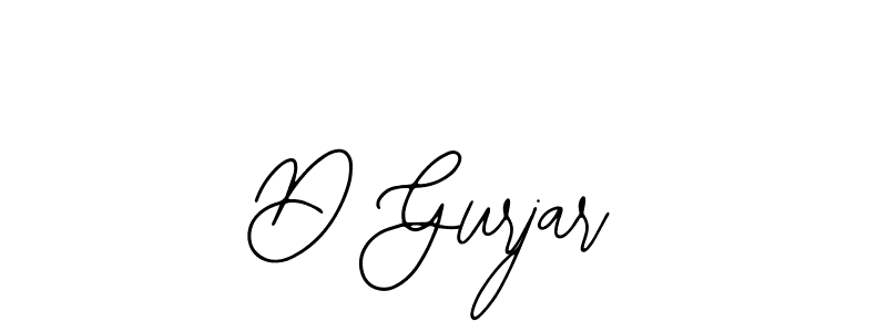 Create a beautiful signature design for name D Gurjar. With this signature (Bearetta-2O07w) fonts, you can make a handwritten signature for free. D Gurjar signature style 12 images and pictures png