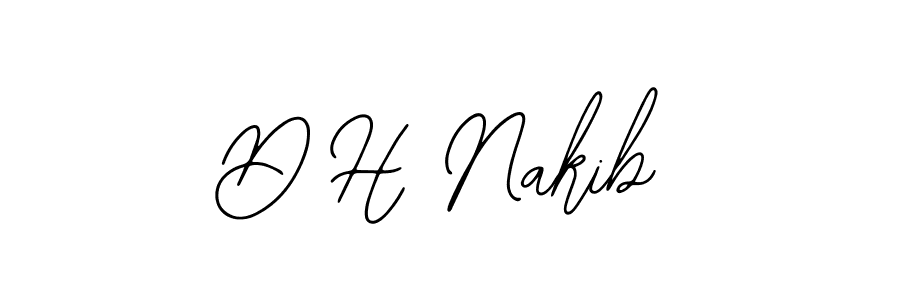 You can use this online signature creator to create a handwritten signature for the name D H Nakib. This is the best online autograph maker. D H Nakib signature style 12 images and pictures png