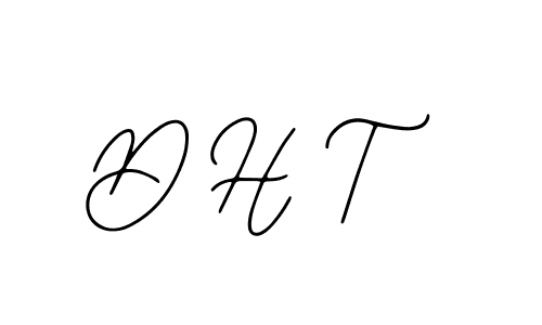 Make a beautiful signature design for name D H T. With this signature (Bearetta-2O07w) style, you can create a handwritten signature for free. D H T signature style 12 images and pictures png