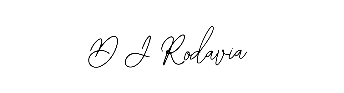 Also we have D J Rodavia name is the best signature style. Create professional handwritten signature collection using Bearetta-2O07w autograph style. D J Rodavia signature style 12 images and pictures png