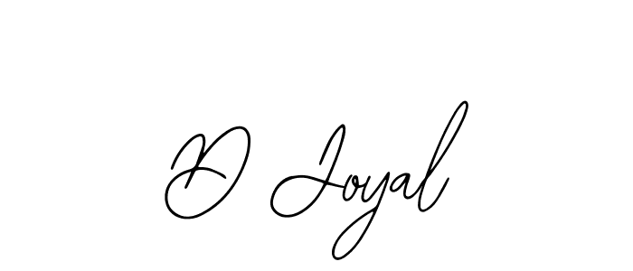 Make a beautiful signature design for name D Joyal. With this signature (Bearetta-2O07w) style, you can create a handwritten signature for free. D Joyal signature style 12 images and pictures png
