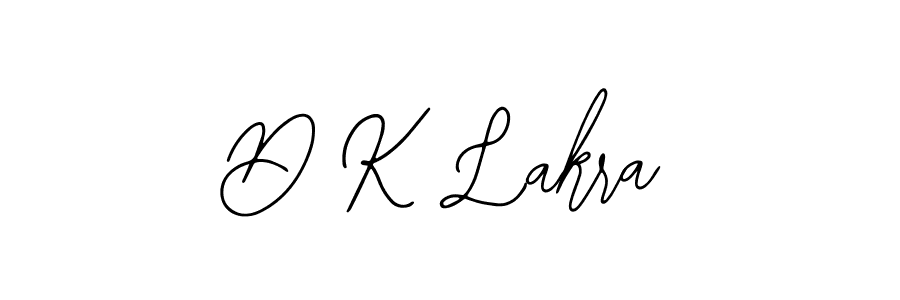 The best way (Bearetta-2O07w) to make a short signature is to pick only two or three words in your name. The name D K Lakra include a total of six letters. For converting this name. D K Lakra signature style 12 images and pictures png