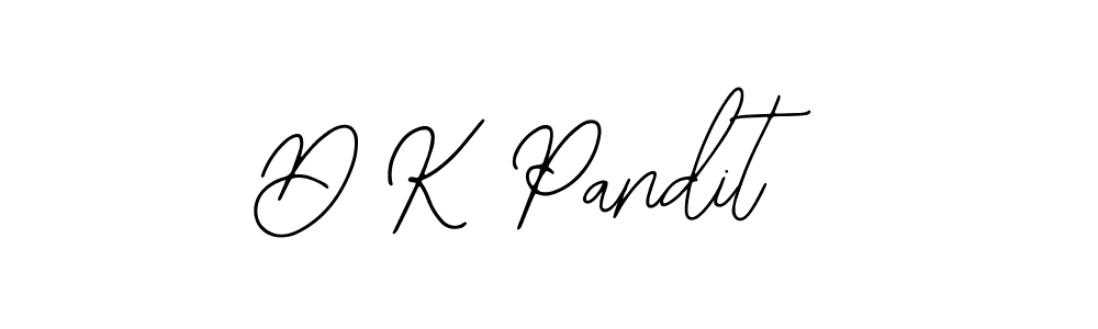 Create a beautiful signature design for name D K Pandit. With this signature (Bearetta-2O07w) fonts, you can make a handwritten signature for free. D K Pandit signature style 12 images and pictures png