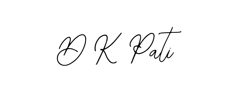 D K Pati stylish signature style. Best Handwritten Sign (Bearetta-2O07w) for my name. Handwritten Signature Collection Ideas for my name D K Pati. D K Pati signature style 12 images and pictures png