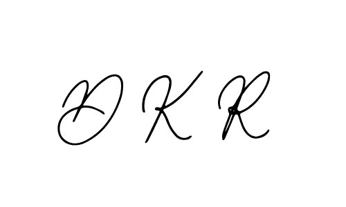 How to make D K R signature? Bearetta-2O07w is a professional autograph style. Create handwritten signature for D K R name. D K R signature style 12 images and pictures png