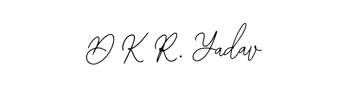 Design your own signature with our free online signature maker. With this signature software, you can create a handwritten (Bearetta-2O07w) signature for name D K R. Yadav. D K R. Yadav signature style 12 images and pictures png