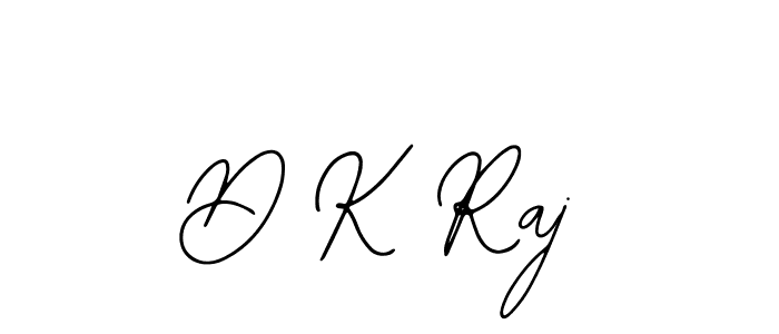 Use a signature maker to create a handwritten signature online. With this signature software, you can design (Bearetta-2O07w) your own signature for name D K Raj. D K Raj signature style 12 images and pictures png