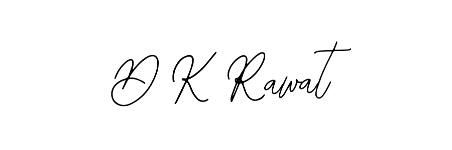 Design your own signature with our free online signature maker. With this signature software, you can create a handwritten (Bearetta-2O07w) signature for name D K Rawat. D K Rawat signature style 12 images and pictures png