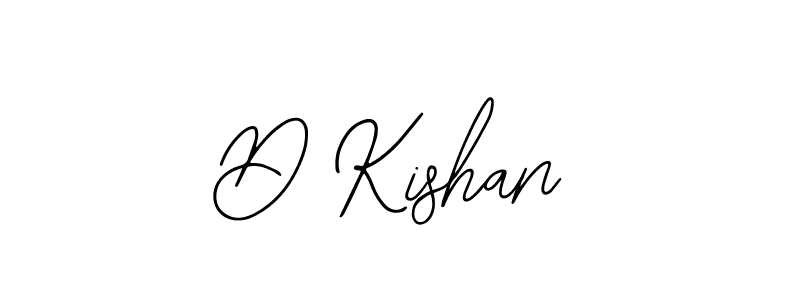 Create a beautiful signature design for name D Kishan. With this signature (Bearetta-2O07w) fonts, you can make a handwritten signature for free. D Kishan signature style 12 images and pictures png