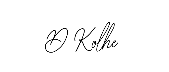 Also we have D Kolhe name is the best signature style. Create professional handwritten signature collection using Bearetta-2O07w autograph style. D Kolhe signature style 12 images and pictures png