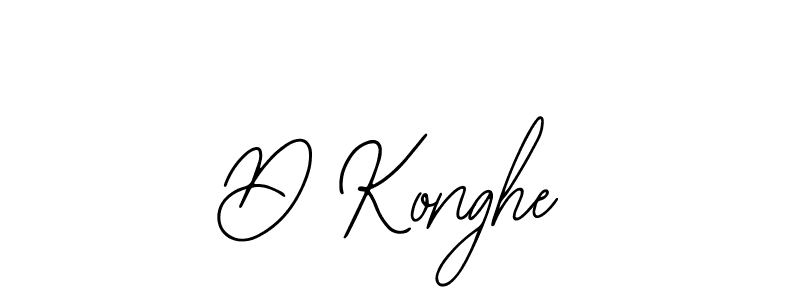 Also we have D Konghe name is the best signature style. Create professional handwritten signature collection using Bearetta-2O07w autograph style. D Konghe signature style 12 images and pictures png