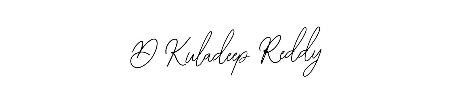 Create a beautiful signature design for name D Kuladeep Reddy. With this signature (Bearetta-2O07w) fonts, you can make a handwritten signature for free. D Kuladeep Reddy signature style 12 images and pictures png