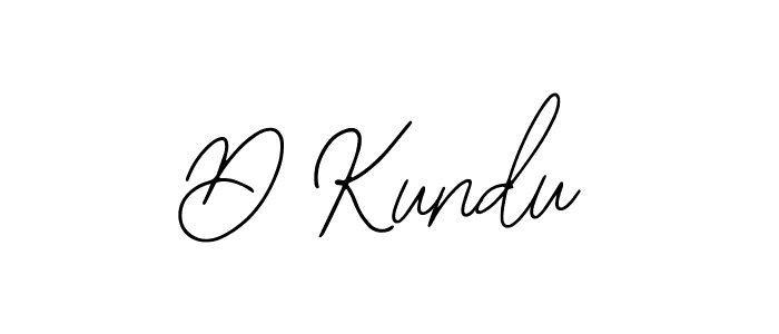 Create a beautiful signature design for name D Kundu. With this signature (Bearetta-2O07w) fonts, you can make a handwritten signature for free. D Kundu signature style 12 images and pictures png