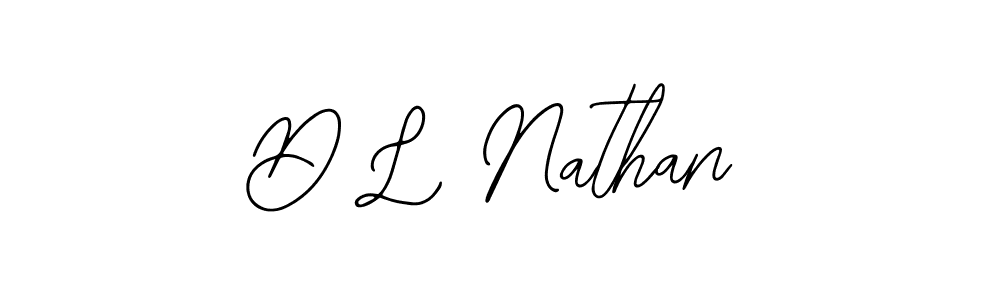 Best and Professional Signature Style for D L Nathan. Bearetta-2O07w Best Signature Style Collection. D L Nathan signature style 12 images and pictures png