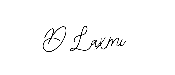 How to make D Laxmi name signature. Use Bearetta-2O07w style for creating short signs online. This is the latest handwritten sign. D Laxmi signature style 12 images and pictures png