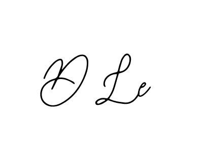 How to make D Le name signature. Use Bearetta-2O07w style for creating short signs online. This is the latest handwritten sign. D Le signature style 12 images and pictures png