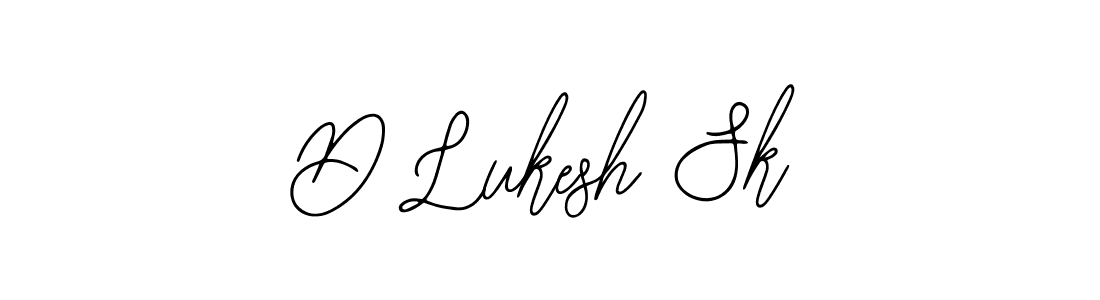 Use a signature maker to create a handwritten signature online. With this signature software, you can design (Bearetta-2O07w) your own signature for name D Lukesh Sk. D Lukesh Sk signature style 12 images and pictures png