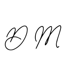 Similarly Bearetta-2O07w is the best handwritten signature design. Signature creator online .You can use it as an online autograph creator for name D M. D M signature style 12 images and pictures png