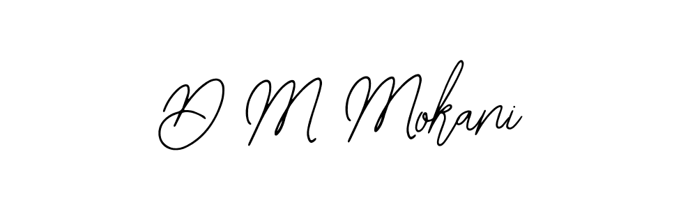 Make a beautiful signature design for name D M Mokani. Use this online signature maker to create a handwritten signature for free. D M Mokani signature style 12 images and pictures png