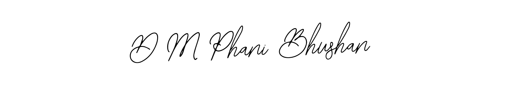 Make a beautiful signature design for name D M Phani Bhushan. Use this online signature maker to create a handwritten signature for free. D M Phani Bhushan signature style 12 images and pictures png