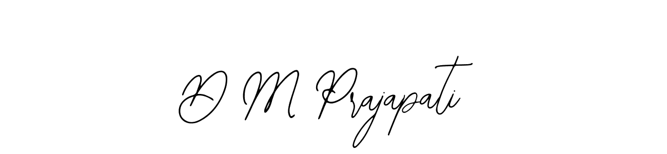 How to Draw D M Prajapati signature style? Bearetta-2O07w is a latest design signature styles for name D M Prajapati. D M Prajapati signature style 12 images and pictures png