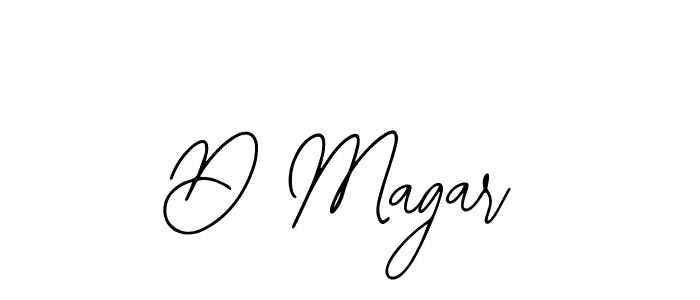 You should practise on your own different ways (Bearetta-2O07w) to write your name (D Magar) in signature. don't let someone else do it for you. D Magar signature style 12 images and pictures png