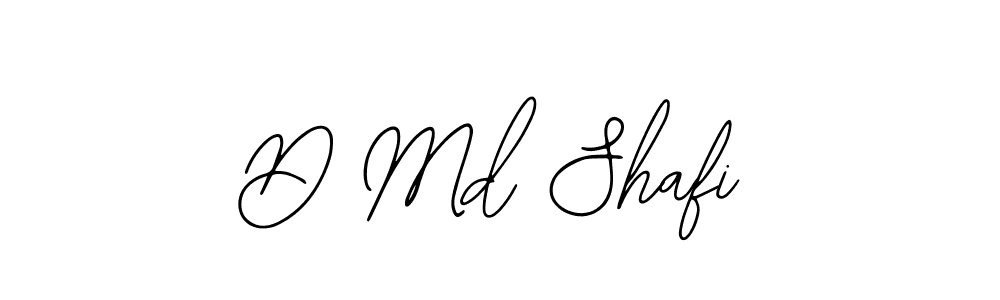 Also we have D Md Shafi name is the best signature style. Create professional handwritten signature collection using Bearetta-2O07w autograph style. D Md Shafi signature style 12 images and pictures png