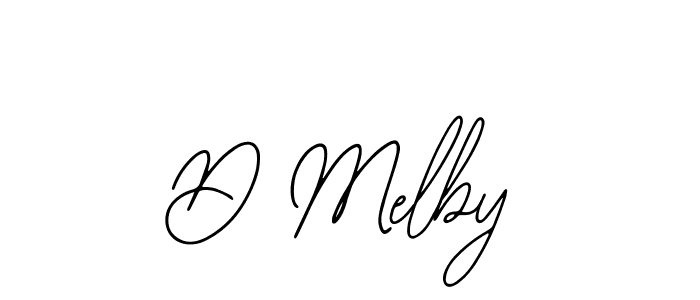 Create a beautiful signature design for name D Melby. With this signature (Bearetta-2O07w) fonts, you can make a handwritten signature for free. D Melby signature style 12 images and pictures png