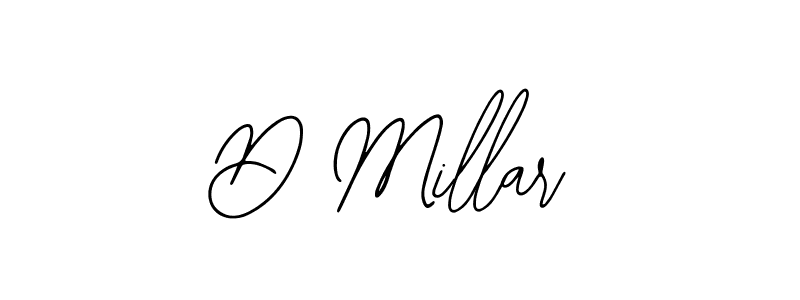 if you are searching for the best signature style for your name D Millar. so please give up your signature search. here we have designed multiple signature styles  using Bearetta-2O07w. D Millar signature style 12 images and pictures png