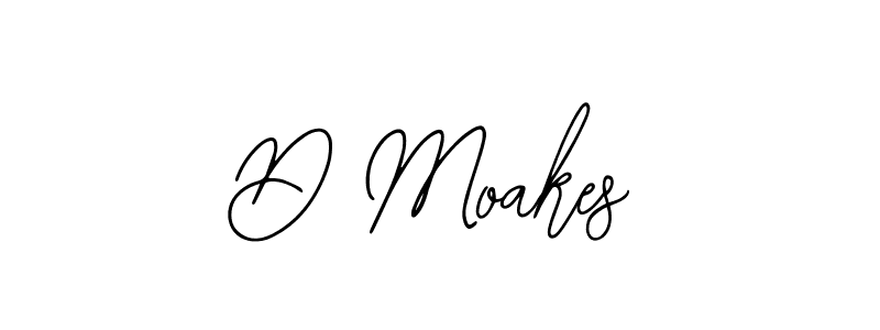 Also we have D Moakes name is the best signature style. Create professional handwritten signature collection using Bearetta-2O07w autograph style. D Moakes signature style 12 images and pictures png