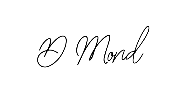 How to make D Mond signature? Bearetta-2O07w is a professional autograph style. Create handwritten signature for D Mond name. D Mond signature style 12 images and pictures png