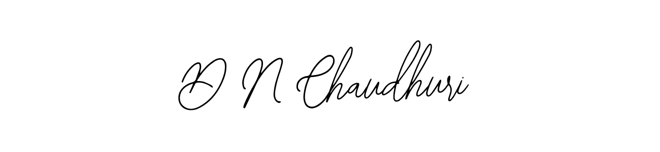 You should practise on your own different ways (Bearetta-2O07w) to write your name (D N Chaudhuri) in signature. don't let someone else do it for you. D N Chaudhuri signature style 12 images and pictures png